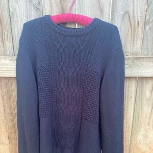 Ben Sherman black knit sweater